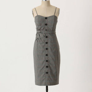 Anthropologie Doubly Adorned Dress with Removable Straps By Floreat size 6 ~RARE